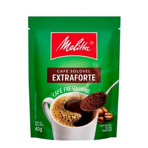 Café Solúvel Melitta Granulado Extraforte Sachê 40g