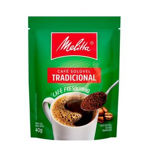 Café Solúvel Melitta Granulado Tradicional Sachê 40g