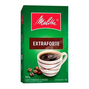 Café em Pó Melitta Torrado e Moído Extraforte Caixa 500g