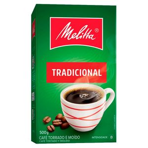 Café em Pó Melitta Torrado e Moído Tradicional 500g