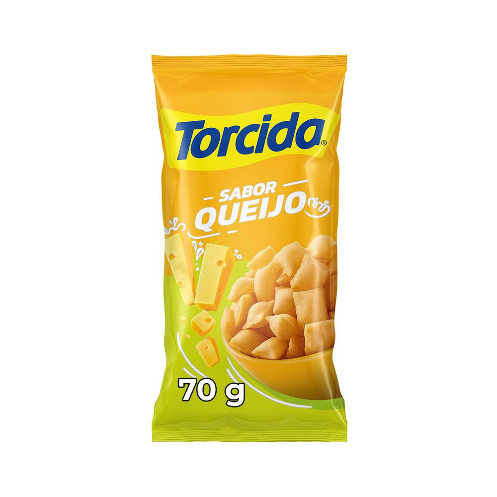 Salgadinho de Trigo Torcida Queijo 70g - Prezunic