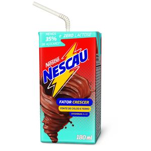 Bebida Láctea UHT Nescau Zero Lactose Chocolate Caixa 180ml