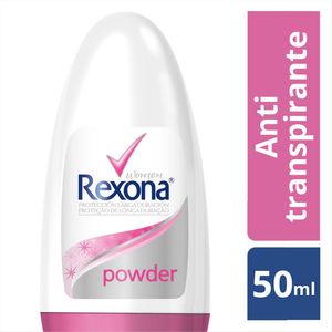 Desodorante Antitranspirante Roll On Rexona Powder Dry 50ml