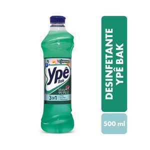 Desinfetante Bak Ypê Turquesa Frasco 500ml