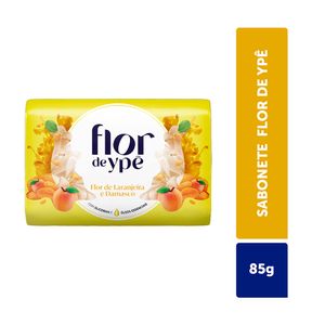 Sabonete Flor de Ypê Suave Flor de Laranjeira e Damasco 85g