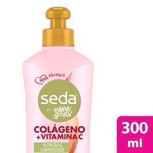 Creme p/ Pentear Seda by Niina Secrets Colágeno e Vitamina C 300ml