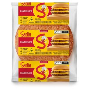 Hambúrguer Misto Sadia Frango e Carne Congelado 56g