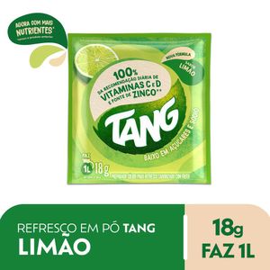 Refresco em Pó Tang Limão Pacote 18g