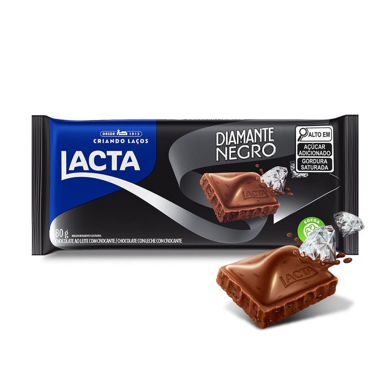 Chocolate Lacta Diamante Negro 34g - Avanci Brasil