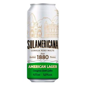 Cerveja Sulamericana Puro Malte Lata 473ml