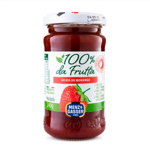 Geleia Menz & Gasser 100% Da Frutta Morango 240g