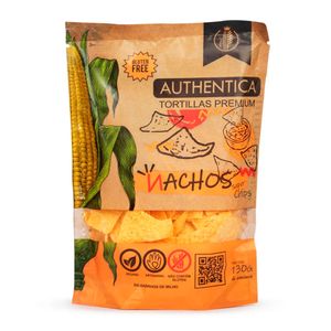 Tortilla Authentica Premium Nachos Super Chips Tradicional 130g