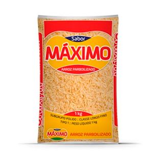 Arroz Máximo Parboilizado T1 1Kg