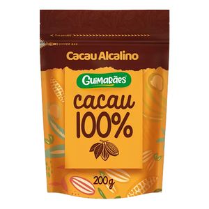 Cacau em Pó 100% Guimarães Zero Açúcar s/ Lácteose 200g