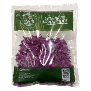 Repolho Roxo Orgânico Rio de Una Fatiado 150g