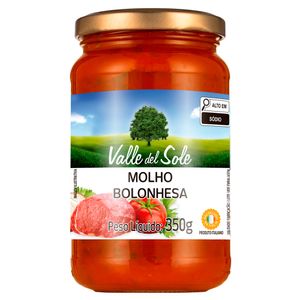 Molho de Tomate Valle Del Sole Bolonhesa 350g