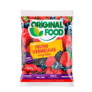 Frutas Vermelhas Original Food Congelada 400g