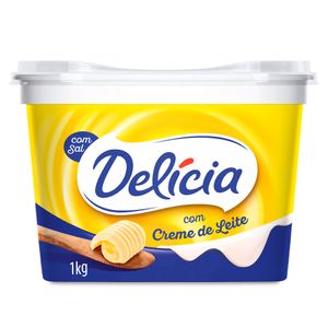 Margarina Delícia com Creme de Leite com Sal 1kg