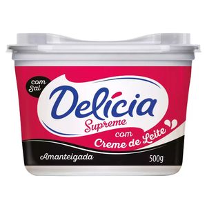 Margarina Delícia Supreme com Creme de Leite com Sal 500g