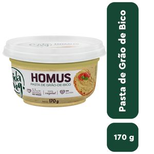 Pasta Grão-de-Bico Vida Veg Homus Pote 170g