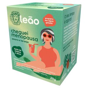 Chá Leão Fases Cheguei Menopausa 20g com 10 Unidades