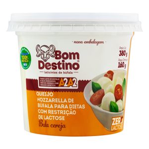 Queijo Muçarela Bom Destino Bufal s/ Lactose 160g