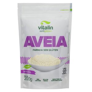 Farinha de Aveia Vitalin s/ Glutén Pouch 200g