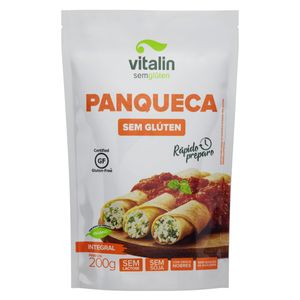 Mistura Vitalin p/ Panqueca Integral s/ Glúten Zero Lactose Sachê 200g