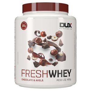 Fresh Whey em Pó Dux Chocolate e Avelã Pote 450g