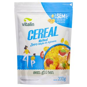 Cereal Matinal Vitalin Zero Adição Açúcar/Lactose Pouch 200g