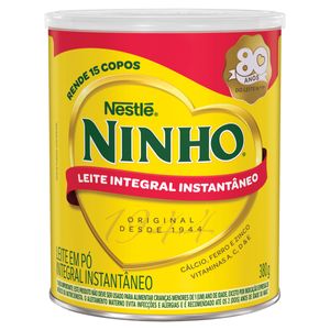 Leite em Pó Ninho Integral Instantâneo Lata 380g