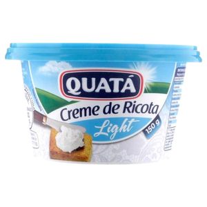 Creme de Ricota Quatá Light Pote 150g