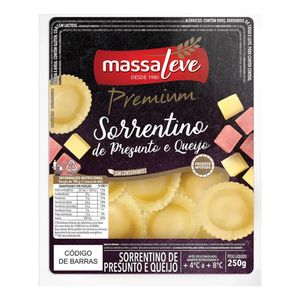 Sorrentino Massa Leve Presunto e Queijo 250g