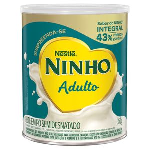 Leite em Pó Ninho Adulto Semidesnatado Lata 350g