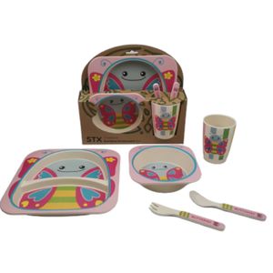 Kit Infantil Krea Quadrado Melamina 5 Peças