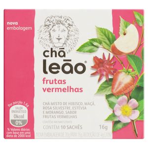Chá Leão Frutas Vermelhas 16g