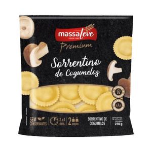 Sorrentino Massa Leve Premium Cogumelo 250g