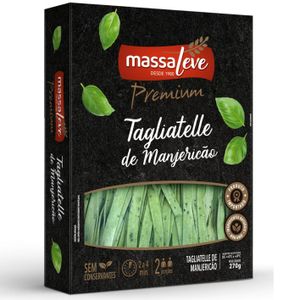 Tagliatelle Massa Leve Premium Manjericão 270g