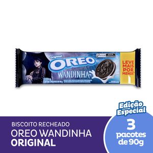 Biscoito Recheado Oreo Original Embalagem Econômica Multipack 270g