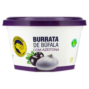 Queijo Burrata de Búfala Búfalo Dourado c/ Azeitona 120g