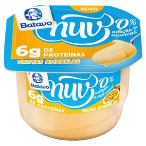 Creme Quark Batavo Nuv 6g de Proteínas 0% Açúcar Frutas Amarelas Pote 100g