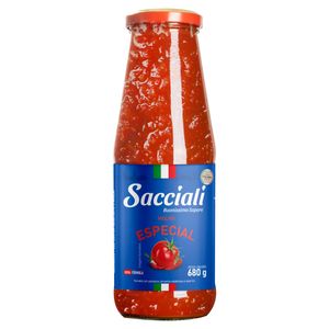 Molho de Tomate Sacciali Especial Vidro 680g