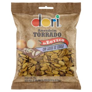 Amendoim Torrado Dori de Boteco c/ Lascas de Cebola 90g