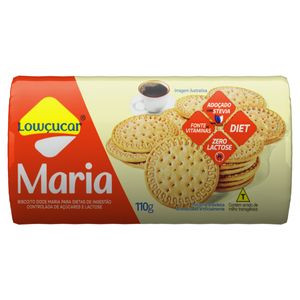 Biscoito Maria Lowcucar Diet Zero Açúcar/Lactose 110g