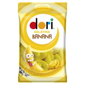 Bala de Gelatina Dori Banana 60g