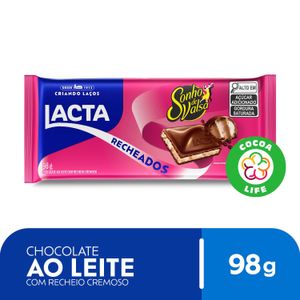 Chocolate Recheado Lacta ao Leite Sonho de Valsa 98g