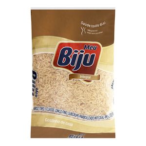 Arroz Parboilizado Integral Meu Biju 1Kg