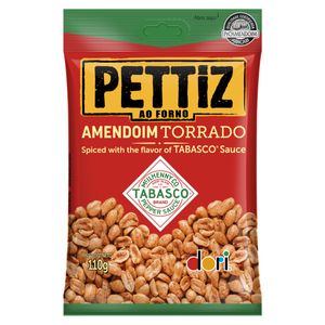 Amendoim Torrado Pettiz Pimenta Tabasco 110g