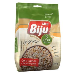 Arroz Meu Biju 8 Grãos Integrais c/ Quinoa 500g