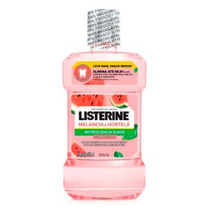 Enxaguante Bucal Listerine Zero Álcool Melancia & Hortelã 500ml Leve + Pague -